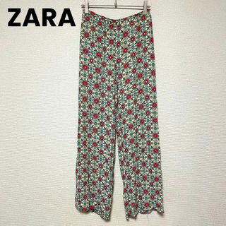 ザラ(ZARA)のxx135 ZARA/カジュアルパンツ/イージーパンツ/総柄/春夏(カジュアルパンツ)