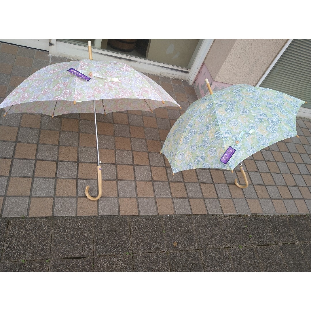 【未使用2本セット】晴雨兼用傘 UVカット レディースのファッション小物(傘)の商品写真