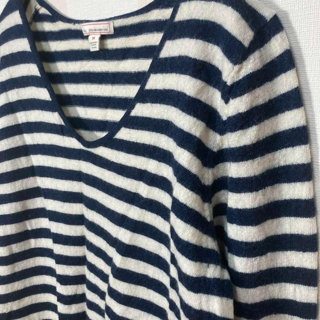 GAP(ギャップ)のGAP ギャップ　セーター　レディース　ボーダー レディースのトップス(ニット/セーター)の商品写真