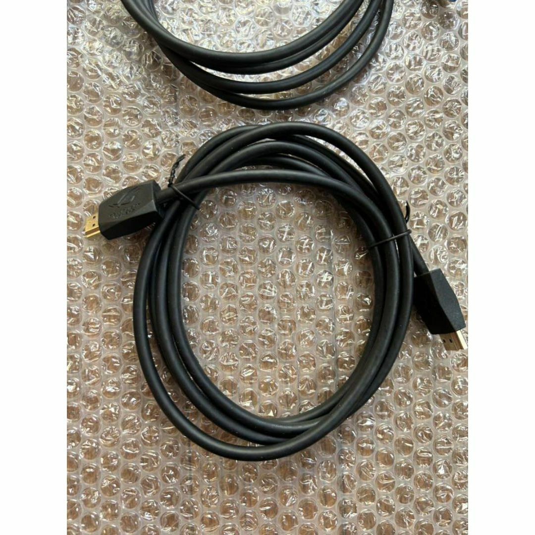 ASUS(エイスース)の未使用 ASUS HDMIケーブル USB type-Bケーブル×3本 スマホ/家電/カメラのPC/タブレット(ディスプレイ)の商品写真