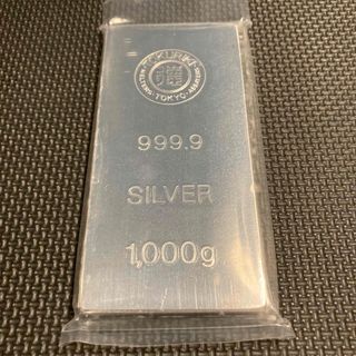 徳力本店 1000g✕1 新品未開封 シルバー 純銀 インゴット 井嶋 石福(金属工芸)