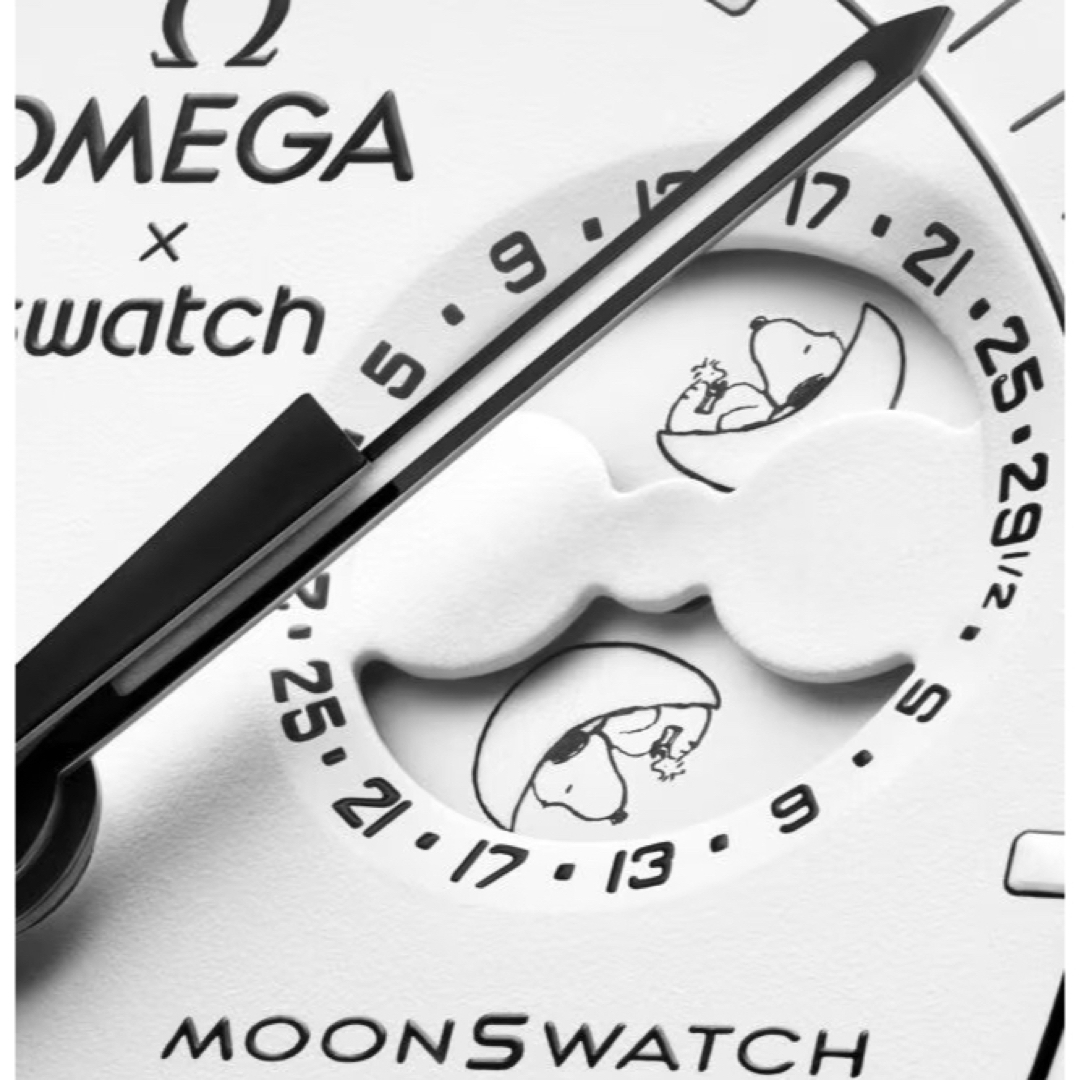 swatch(スウォッチ)の国内正規 Snoopy OMEGA Swatch スウォッチ オメガ スヌーピー メンズの時計(腕時計(アナログ))の商品写真