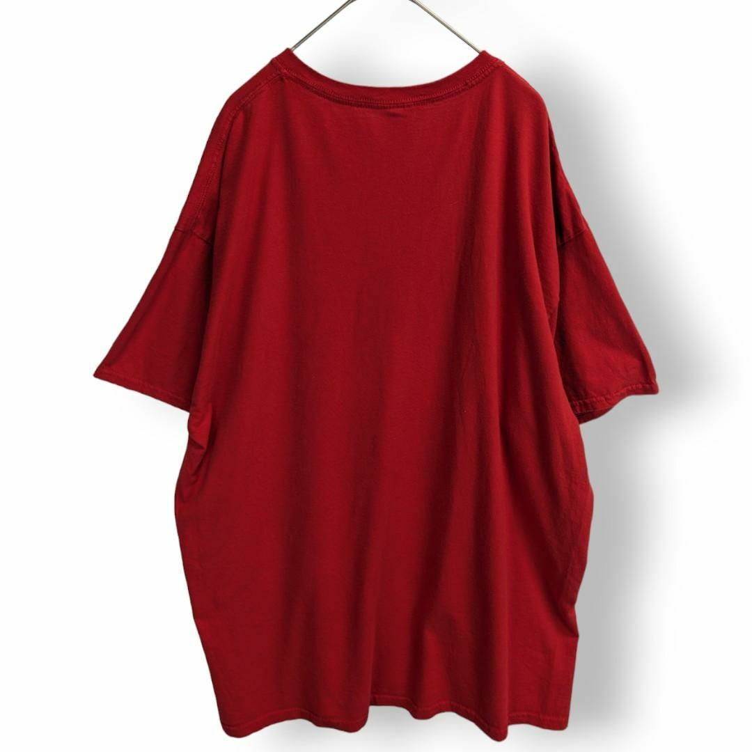 US古着 DEC.25th オーバーサイズ Tシャツ 猫 クリスマス ツリー メンズのトップス(Tシャツ/カットソー(半袖/袖なし))の商品写真