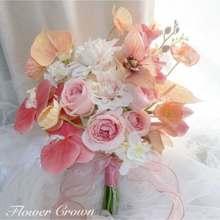 ⑩ウエディングブーケボルドー結婚式ブライダルフォト前撮りクラッチ ⑩ウエディングブーケボルドー結婚式ブライダルフォト前撮りクラッチ