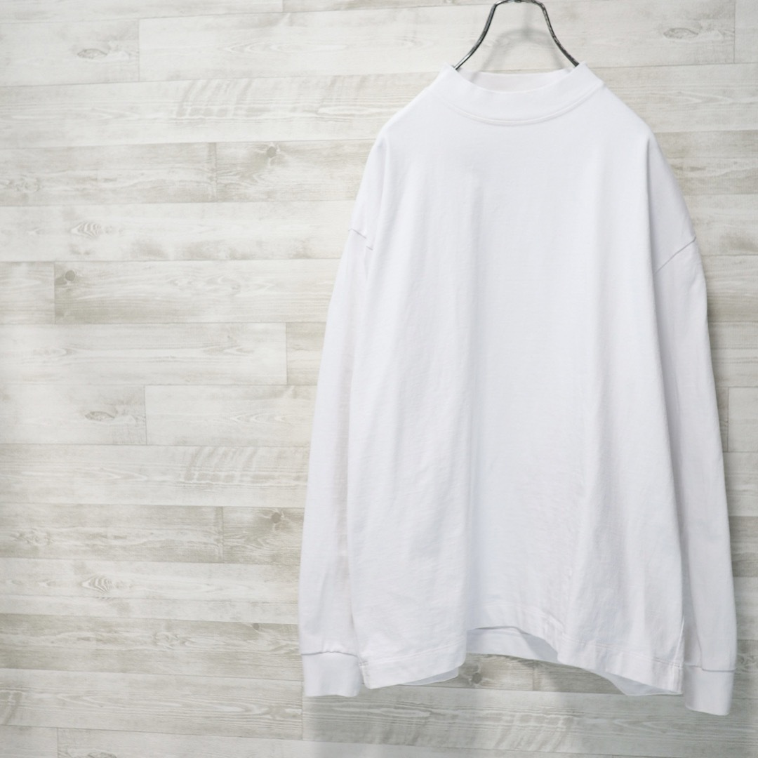 steven alan(スティーブンアラン)のSTEVEN ALAN 20SS TRKY Mock Neck L/S-Wh/M メンズのトップス(Tシャツ/カットソー(七分/長袖))の商品写真