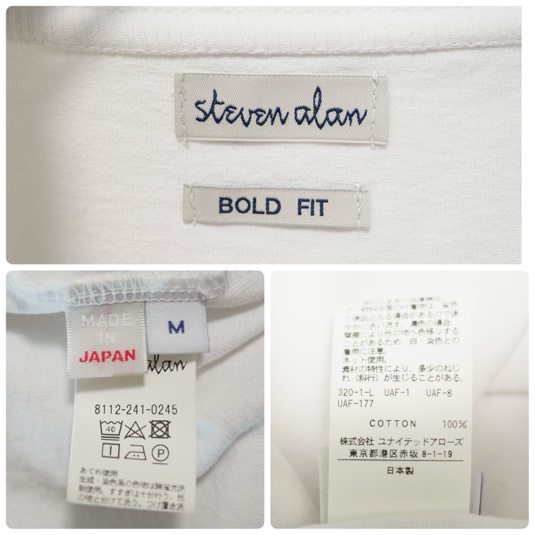 steven alan(スティーブンアラン)のSTEVEN ALAN 20SS TRKY Mock Neck L/S-Wh/M メンズのトップス(Tシャツ/カットソー(七分/長袖))の商品写真