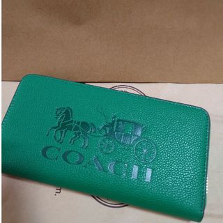 コーチ(COACH)のCOACH　長財布　新品　未使用　馬車(財布)