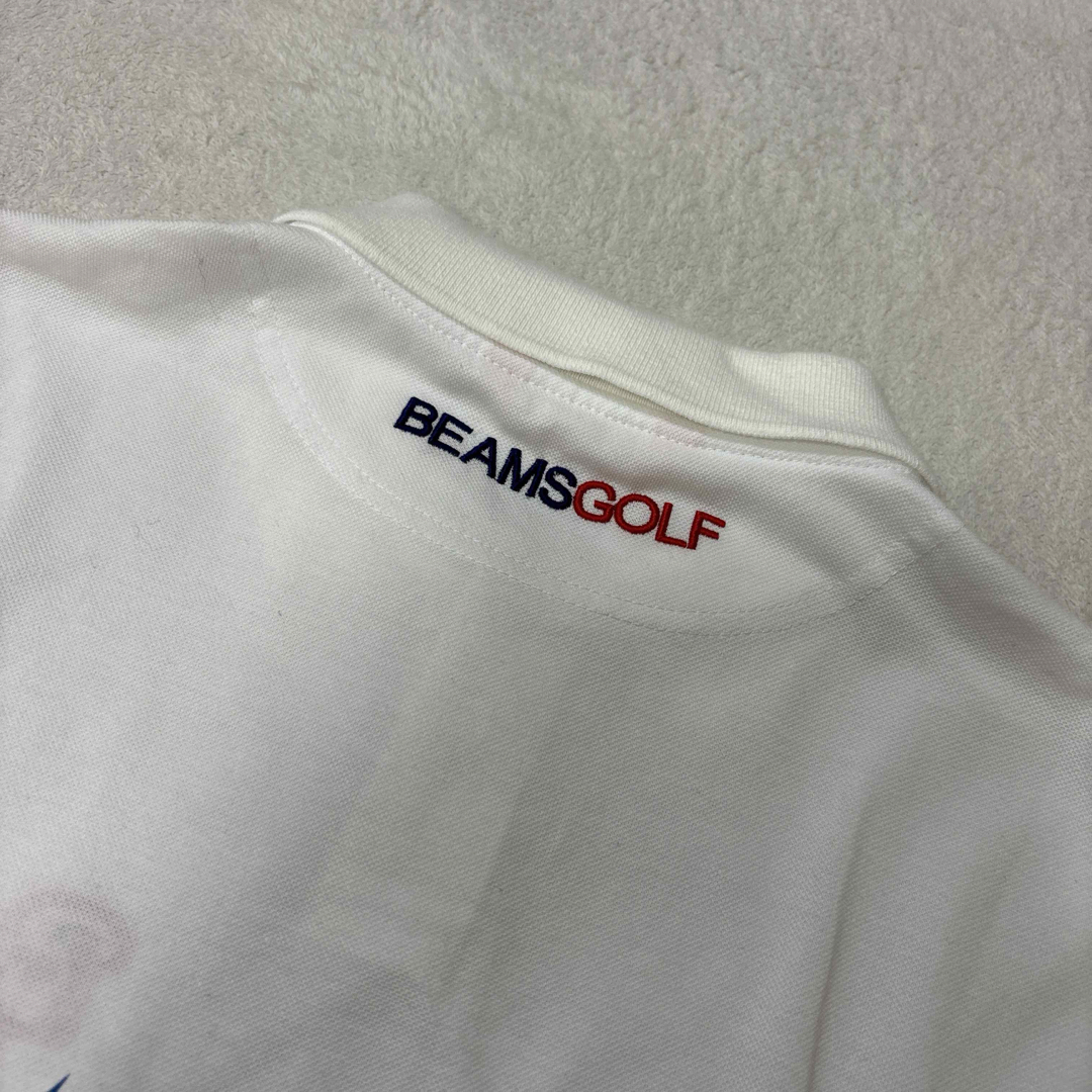 BEAMSGOLF(ビームスゴルフ)のBEAMS GOLF ビームスゴルフ　メンズ　パイナップル柄　ポロシャツ　S スポーツ/アウトドアのゴルフ(ウエア)の商品写真