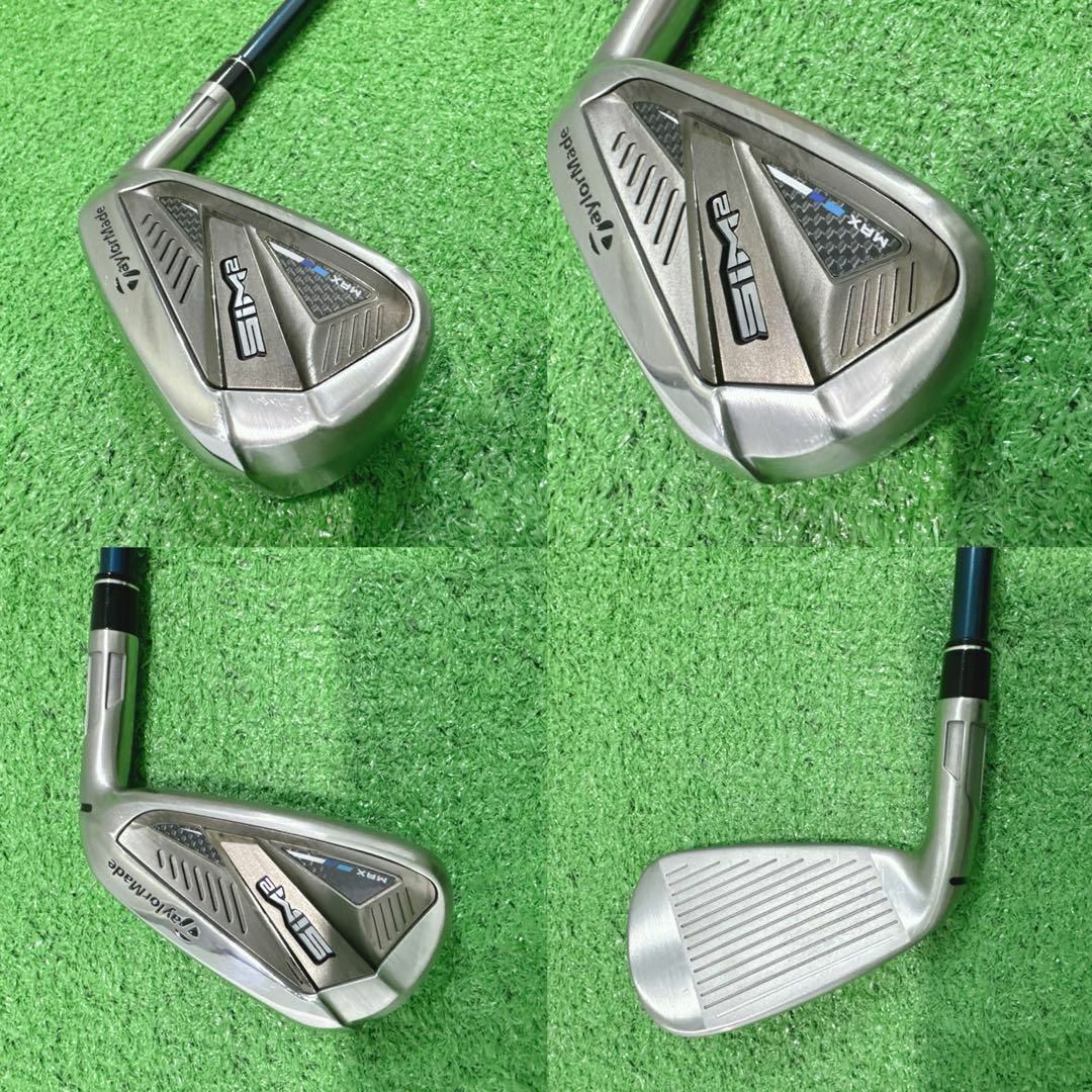 TaylorMade(テーラーメイド)の【美品】テーラーメイド　SIM2 MAX アイアン 7番単品 純正カーボンS スポーツ/アウトドアのゴルフ(クラブ)の商品写真