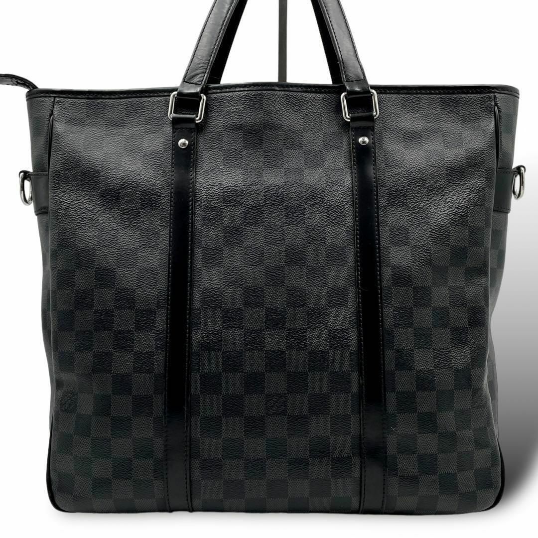 LOUIS VUITTON(ルイヴィトン)の良品 LOUIS VUITTON ブリーフケース ダミエグラフィット タダオ 黒 メンズのバッグ(ビジネスバッグ)の商品写真