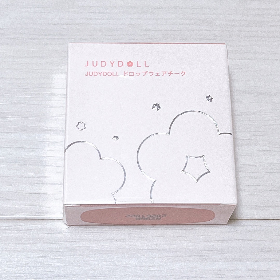 JUDYDOLL ドロップウェアチーク　04 テンダーサーモン　新品未使用 コスメ/美容のベースメイク/化粧品(チーク)の商品写真