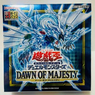 コナミ(KONAMI)の初回生産分 プラス1ボーナスパック付　遊戯王　ドーンオブマジェスティ　ボックス(Box/デッキ/パック)