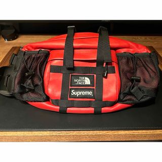 シュプリーム(Supreme)のsupreme north face leather waist bag 激レア(ウエストポーチ)