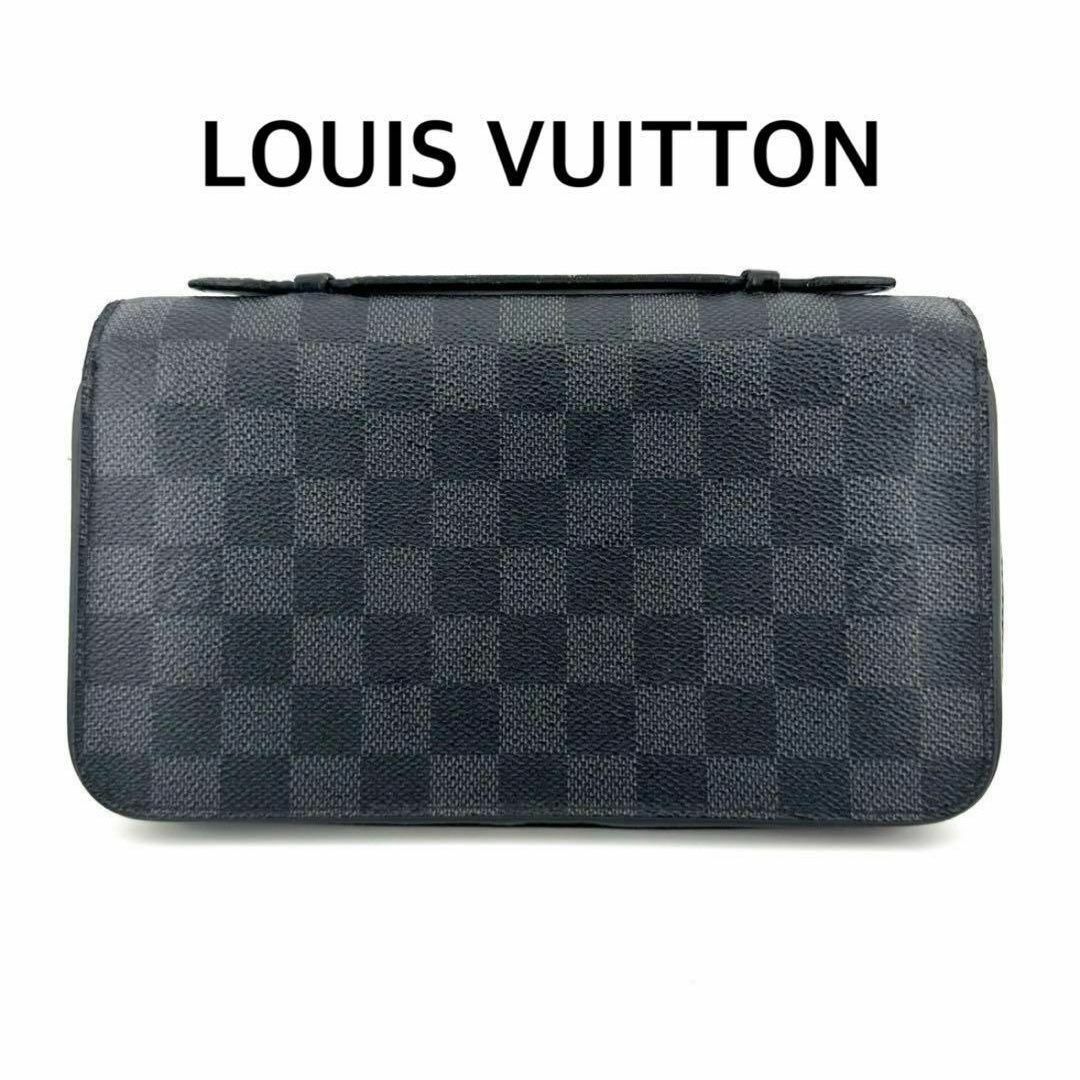 LOUIS VUITTON(ルイヴィトン)の美品✨ヴィトン ダミエグラフィット ジッピーXL N41503 CA2136 メンズのファッション小物(長財布)の商品写真