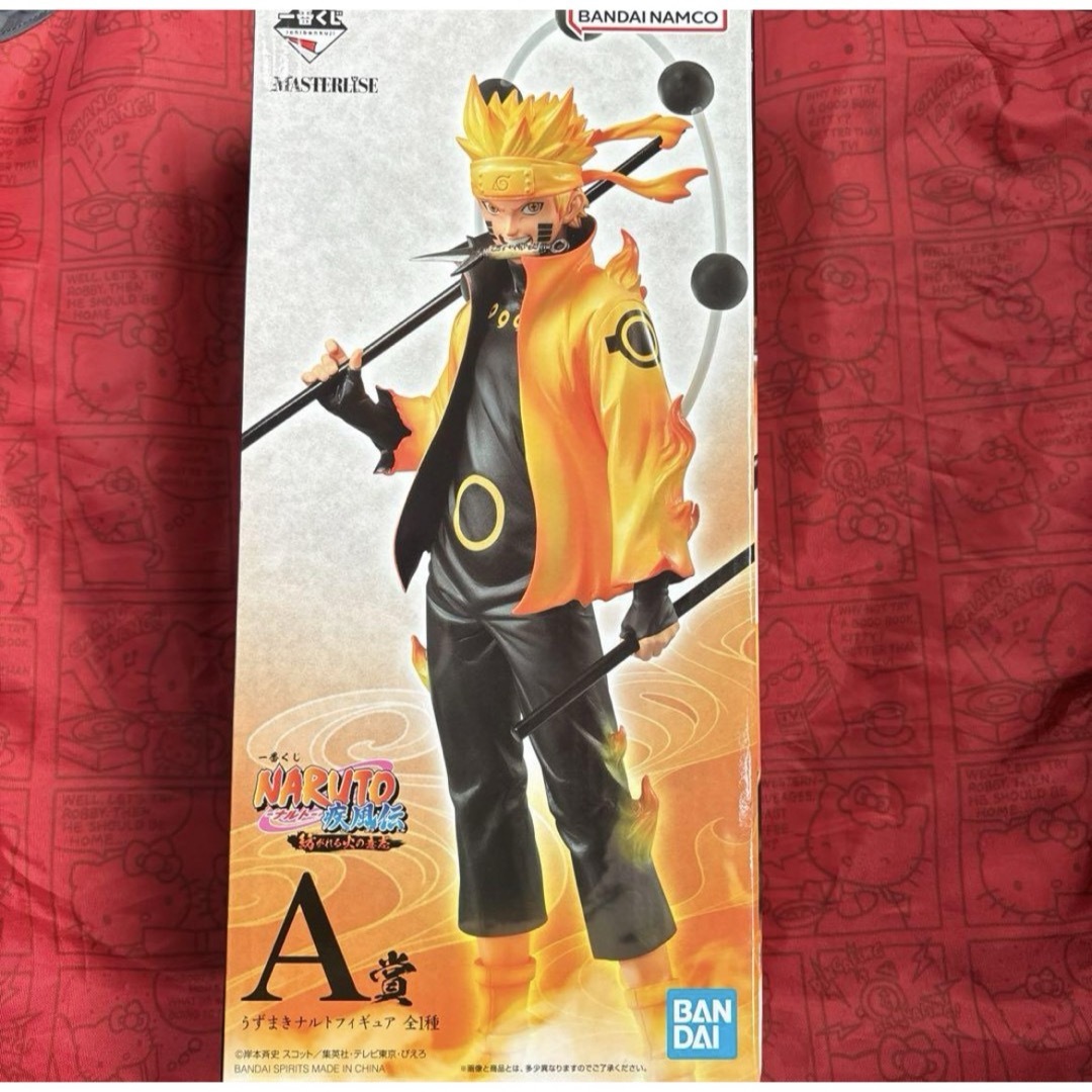 BANDAI(バンダイ)の一番くじNARUTO疾風伝 紡がれる火の意志 A賞 うずまきナルトフィギュア エンタメ/ホビーのフィギュア(アニメ/ゲーム)の商品写真