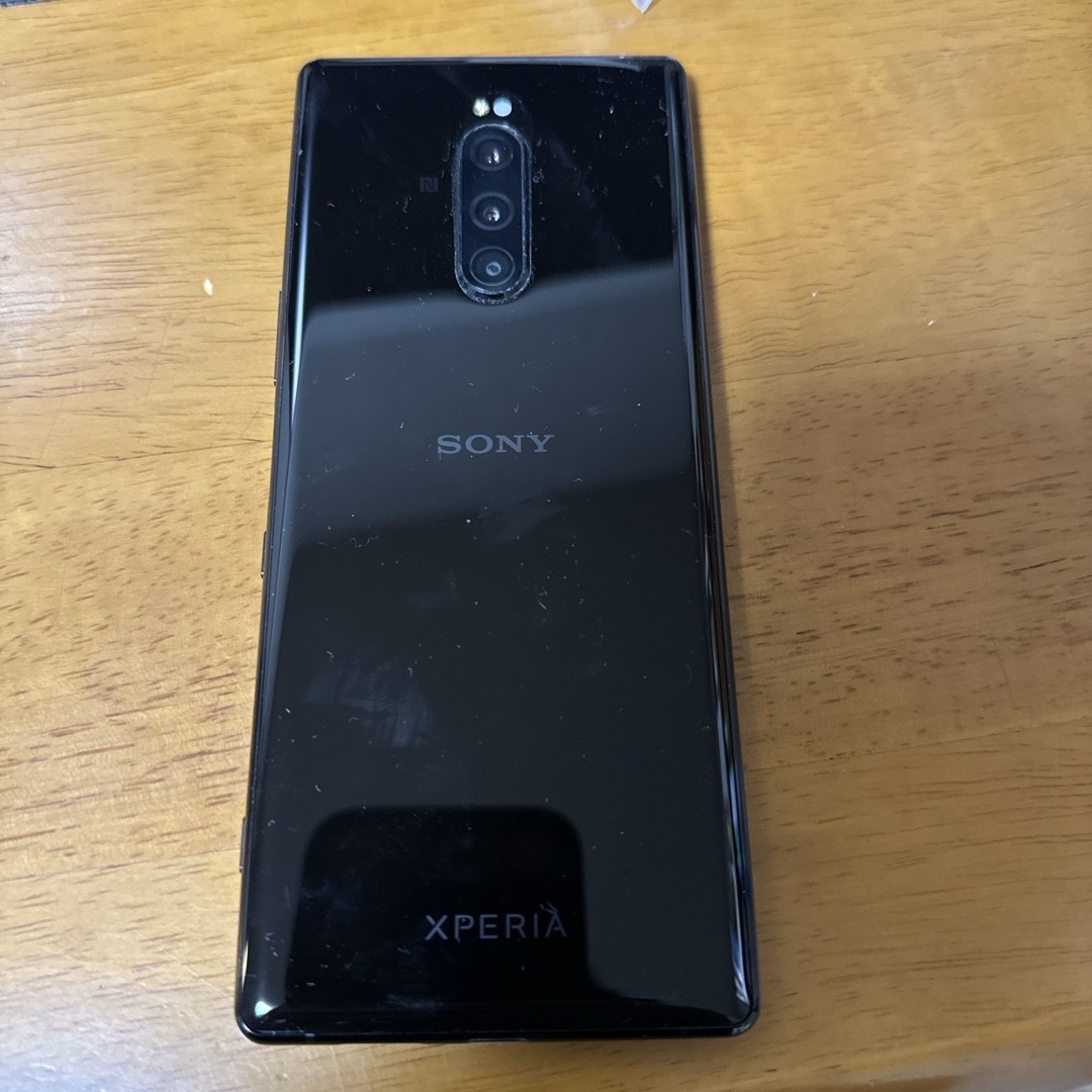 SONY Xperia 1 802SO ブラック スマホ/家電/カメラのスマートフォン/携帯電話(スマートフォン本体)の商品写真