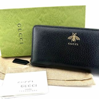 グッチ(Gucci)の【極美品】✨GUCCIグッチ アニマリエ アラウンドウォレット 523667(長財布)