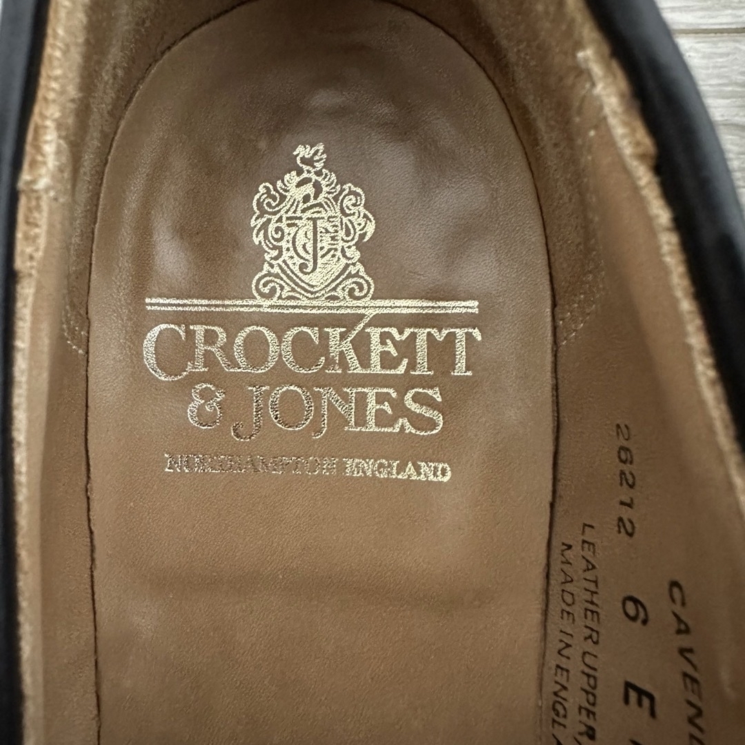 Crockett&Jones(クロケットアンドジョーンズ)の【美品！】クロケット&ジョーンズ　キャベンディッシュ3  タッセルローファー　6 メンズの靴/シューズ(ドレス/ビジネス)の商品写真