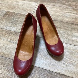 CHIE MIHARA - 定価5.6万 CHIE MIHARA チエミハラ 本革 レザーパンプス 24.5