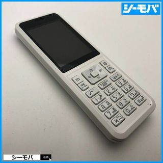 1072 SIMフリー softbank Simply B 701SI 中古 白(携帯電話本体)