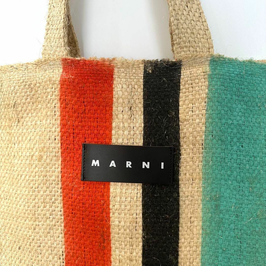 Marni(マルニ)のMARNI トートバッグ エコバッグ 麻 レディースのバッグ(トートバッグ)の商品写真