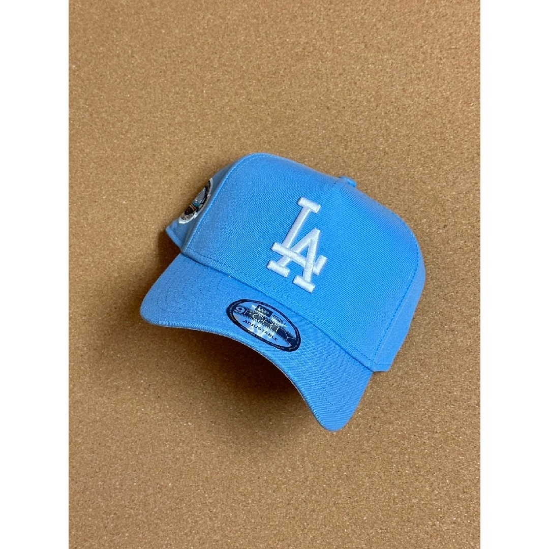 NEW ERA(ニューエラー)のニューエラ ロサンゼルスドジャース 9forty A-FRAME ブルーカラー メンズの帽子(キャップ)の商品写真