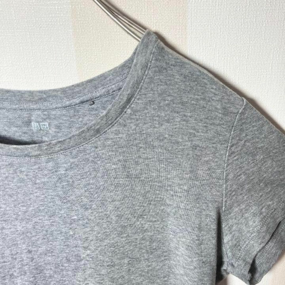 UNIQLO(ユニクロ)のUNIQLO ユニクロ 肌触り抜群！快適な着心地　Tシャツ シンプル レディース レディースのトップス(Tシャツ(半袖/袖なし))の商品写真
