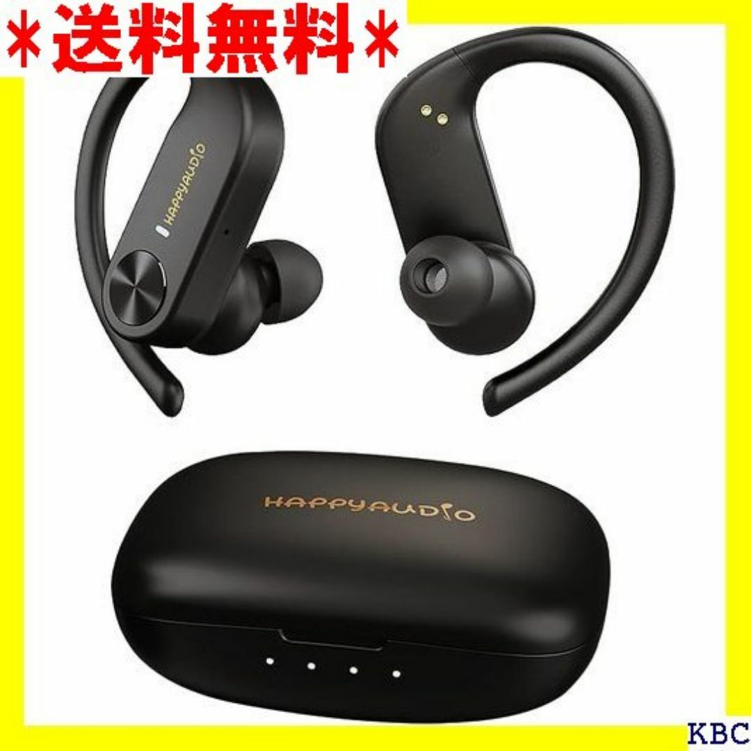 HAPPYAUDIO S1 最新スポーツBluetoo テ フト ブラック 81 スマホ/家電/カメラのスマホ/家電/カメラ その他(その他)の商品写真