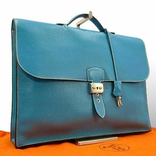 エルメス(Hermes)の良品 HERMES ブリーフケース ビジネスバッグ サックアデペッシュ 40(ビジネスバッグ)