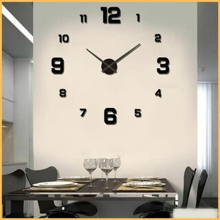 壁掛け時計 大きめ シンプルデザイン 柱時計 掛時計 ウォールクロック(掛時計/柱時計)