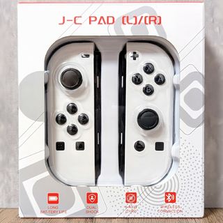 Nintendo Switch - 【新品】Joy-Con 連射 LED ジョイコン スノー ホワイト