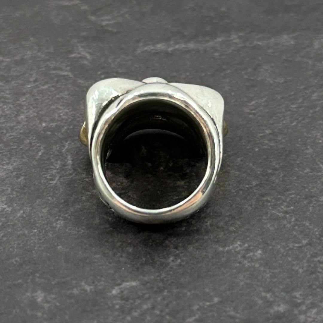 美品 スターリンギア リング 指輪 ニューガッサー SV925 17号 メンズのアクセサリー(リング(指輪))の商品写真