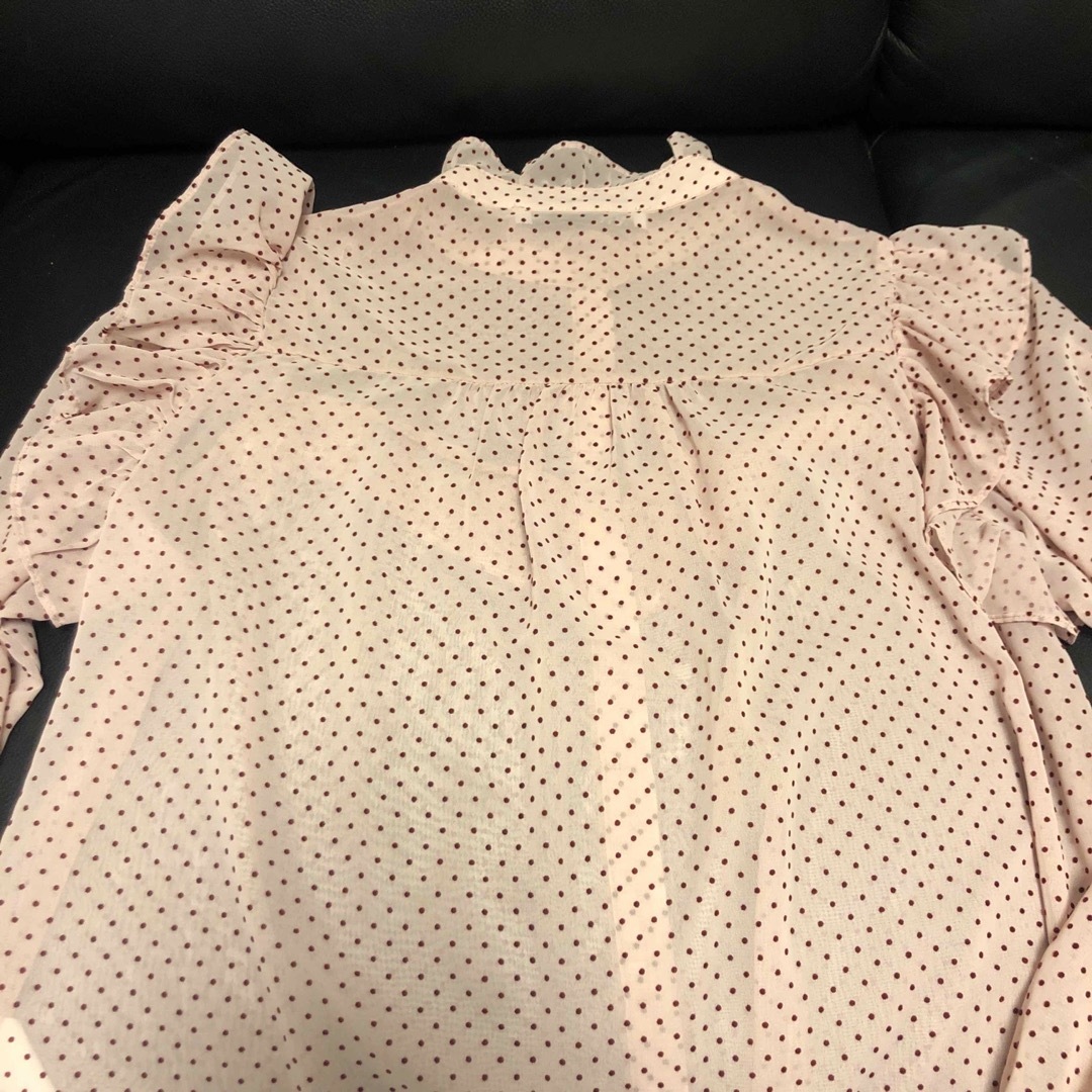 ZARA(ザラ)のZARA ピンク　ブラウス レディースのトップス(シャツ/ブラウス(長袖/七分))の商品写真