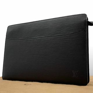 ルイヴィトン(LOUIS VUITTON)の外観美品 LOUIS VUITTON セカンドバッグ エピ ポシェット オム 黒(セカンドバッグ/クラッチバッグ)