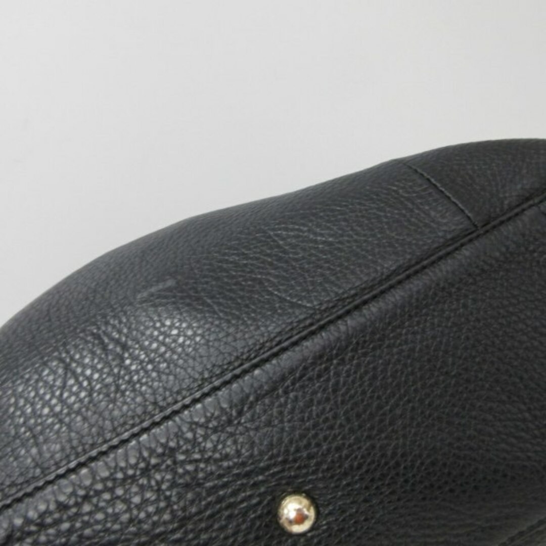 Furla(フルラ)のフルラ FURLA レザーハンドバッグ トートバッグ 手提げ 黒 IBO50 レディースのバッグ(ハンドバッグ)の商品写真