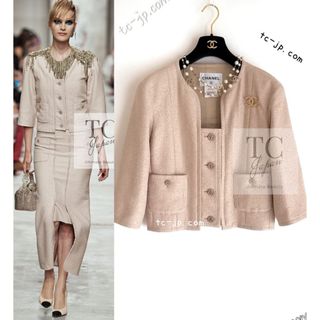 シャネル ノーカラージャケット(レディース)の通販 500点以上 | CHANEL シャネル ノーカラージャケット(レディース)の通販 500点以上 | CHANEL