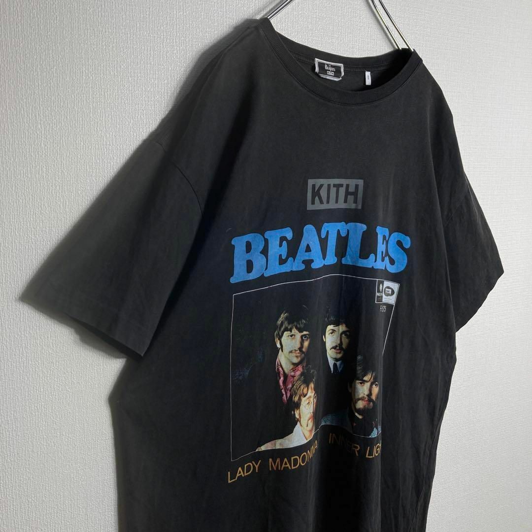 KITH(キス)の【人気Lサイズ】KITH BEATLES Tシャツ コラボ ビッグロゴ 入手困難 メンズのトップス(Tシャツ/カットソー(半袖/袖なし))の商品写真