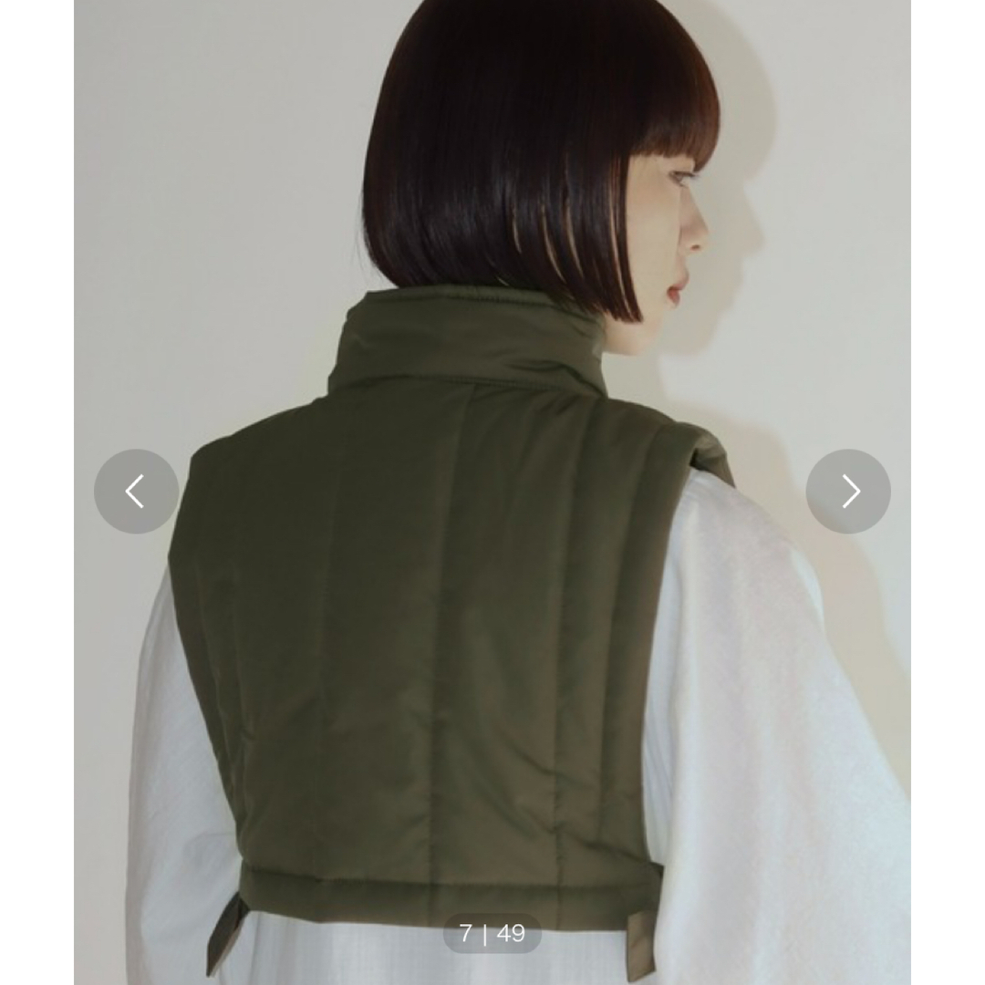 UNITED ARROWS(ユナイテッドアローズ)のPERNA ペルナ　ボリュームキルティングベスト レディースのトップス(ベスト/ジレ)の商品写真