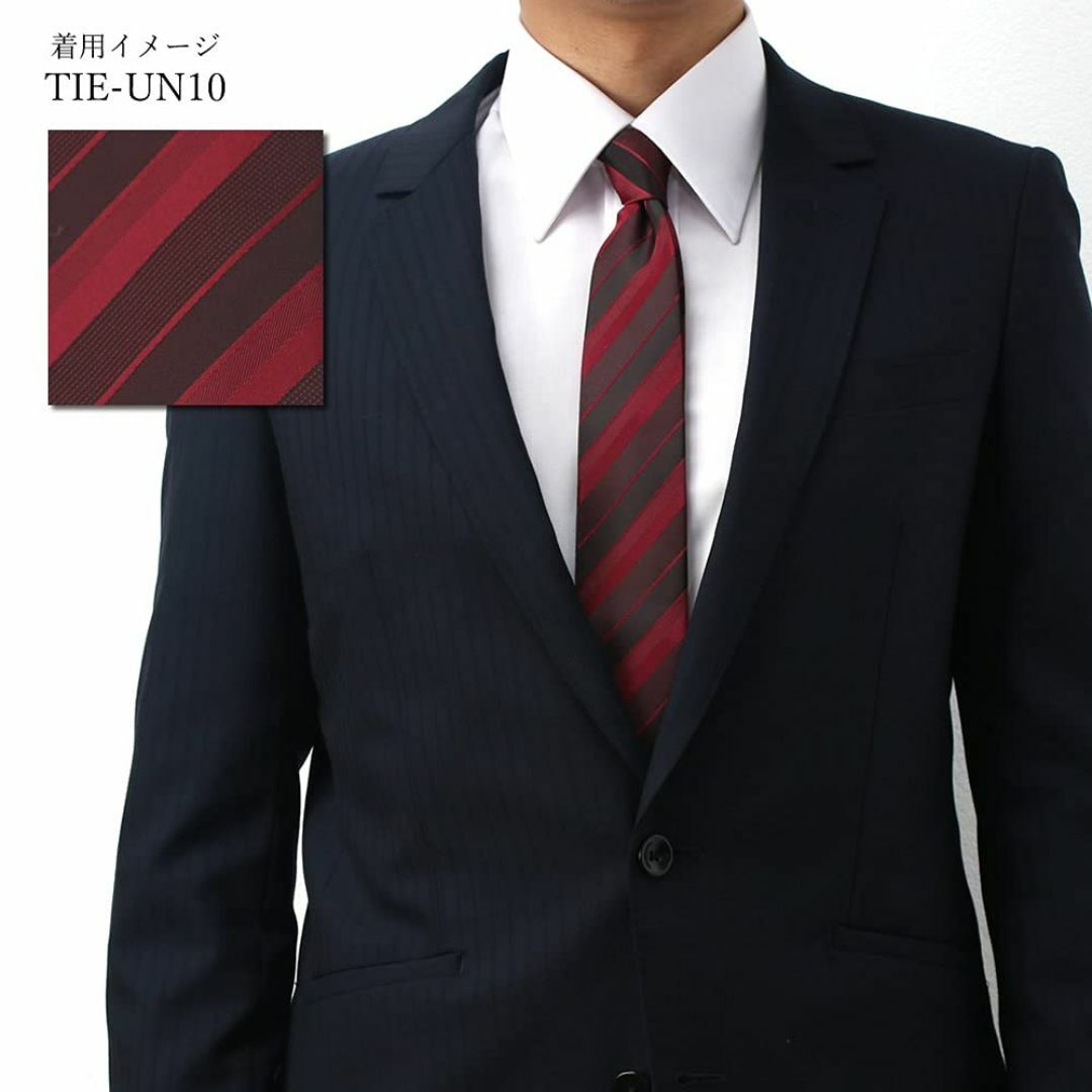 【色: TIE-UN18】[ドレスコード101] 洗える ネクタイ メンズ ジャ メンズのファッション小物(その他)の商品写真