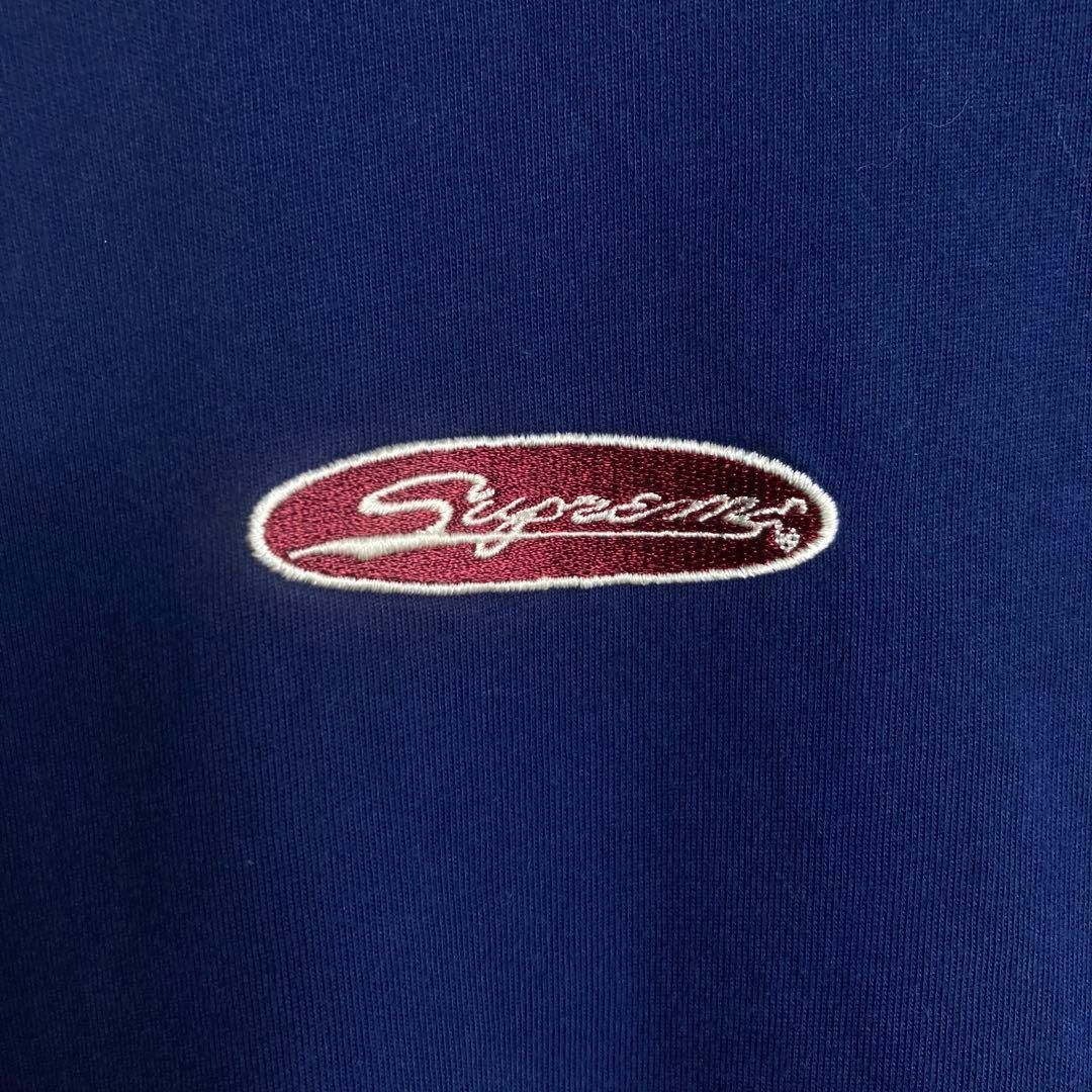 Supreme(シュプリーム)の【希少XLサイズ】シュプリーム　センター刺繍ロゴ　Tシャツ　即完売モデル メンズのトップス(Tシャツ/カットソー(半袖/袖なし))の商品写真