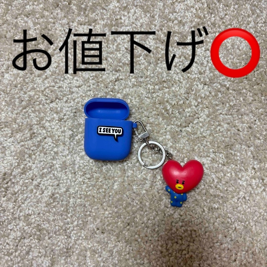 AirPods ケース BT21 TATA エンタメ/ホビーのおもちゃ/ぬいぐるみ(キャラクターグッズ)の商品写真