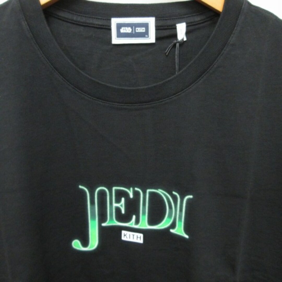 KITH×スターウォーズ タグ付 JEDI ジェダイ Tシャツ 半袖 黒 XL メンズのトップス(Tシャツ/カットソー(半袖/袖なし))の商品写真