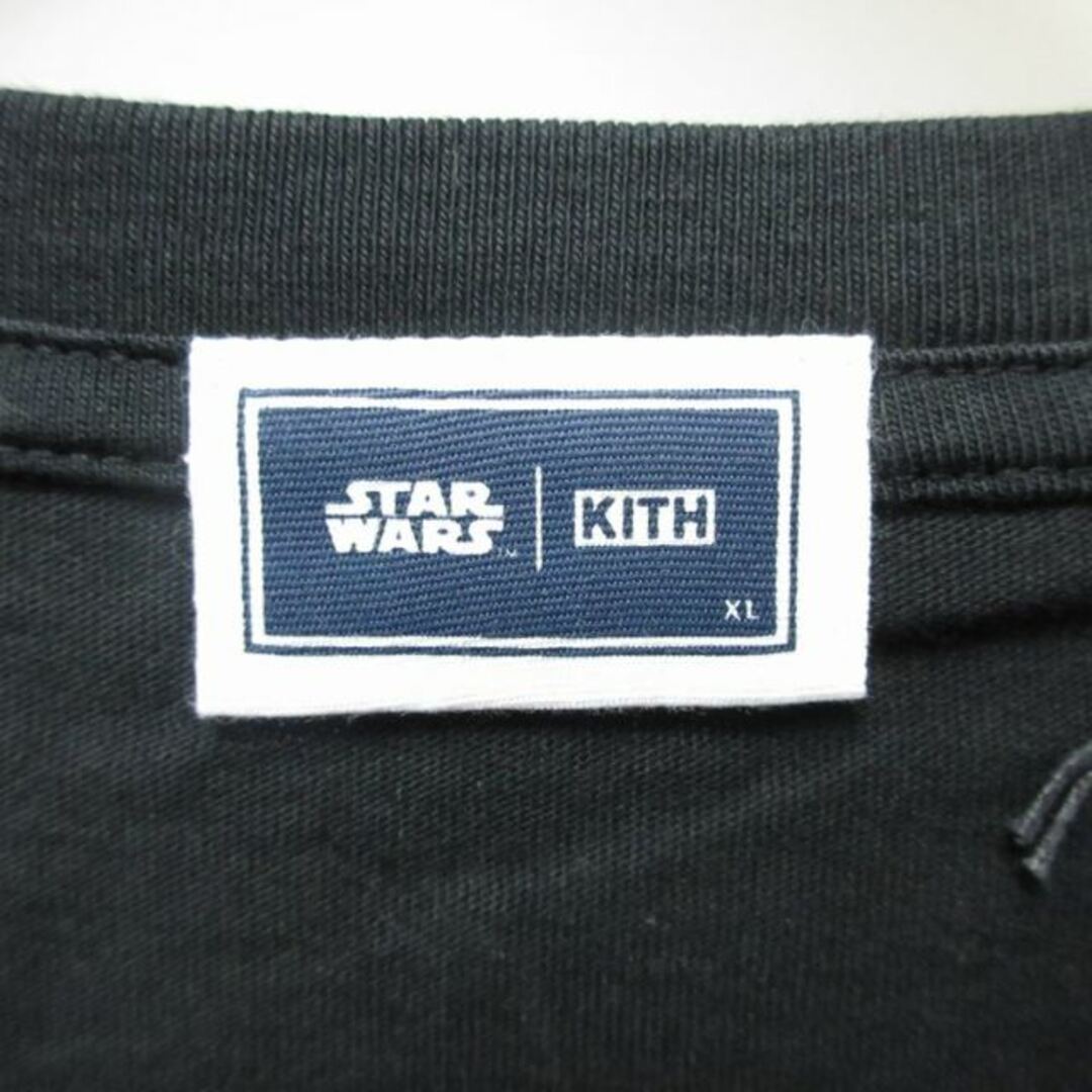 KITH×スターウォーズ タグ付 JEDI ジェダイ Tシャツ 半袖 黒 XL メンズのトップス(Tシャツ/カットソー(半袖/袖なし))の商品写真