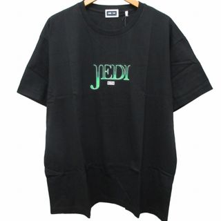 KITH×スターウォーズ タグ付 JEDI ジェダイ Tシャツ 半袖 黒 XL(Tシャツ/カットソー(半袖/袖なし))