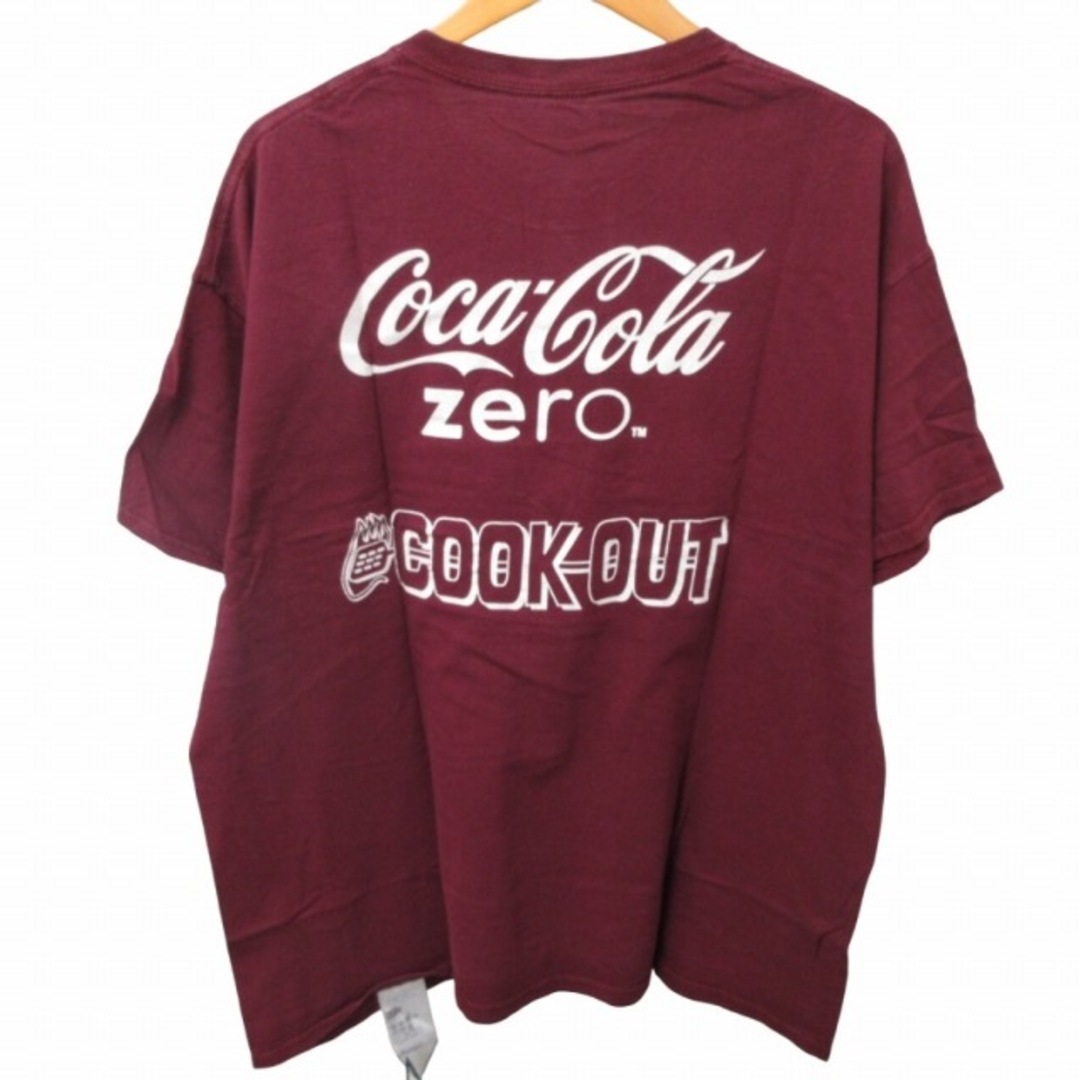 キス タグ付 ゲリラヴィンテージ HOKIES Tシャツ カットソー 赤系 XL メンズのトップス(Tシャツ/カットソー(半袖/袖なし))の商品写真