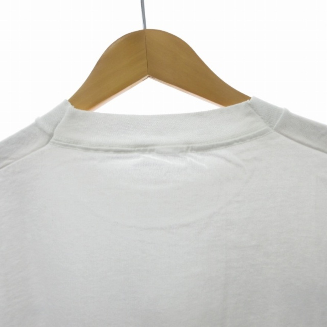 キス タグ付 90s ゲリラヴィンテージ プリントTシャツ カットソー 白 F メンズのトップス(Tシャツ/カットソー(半袖/袖なし))の商品写真