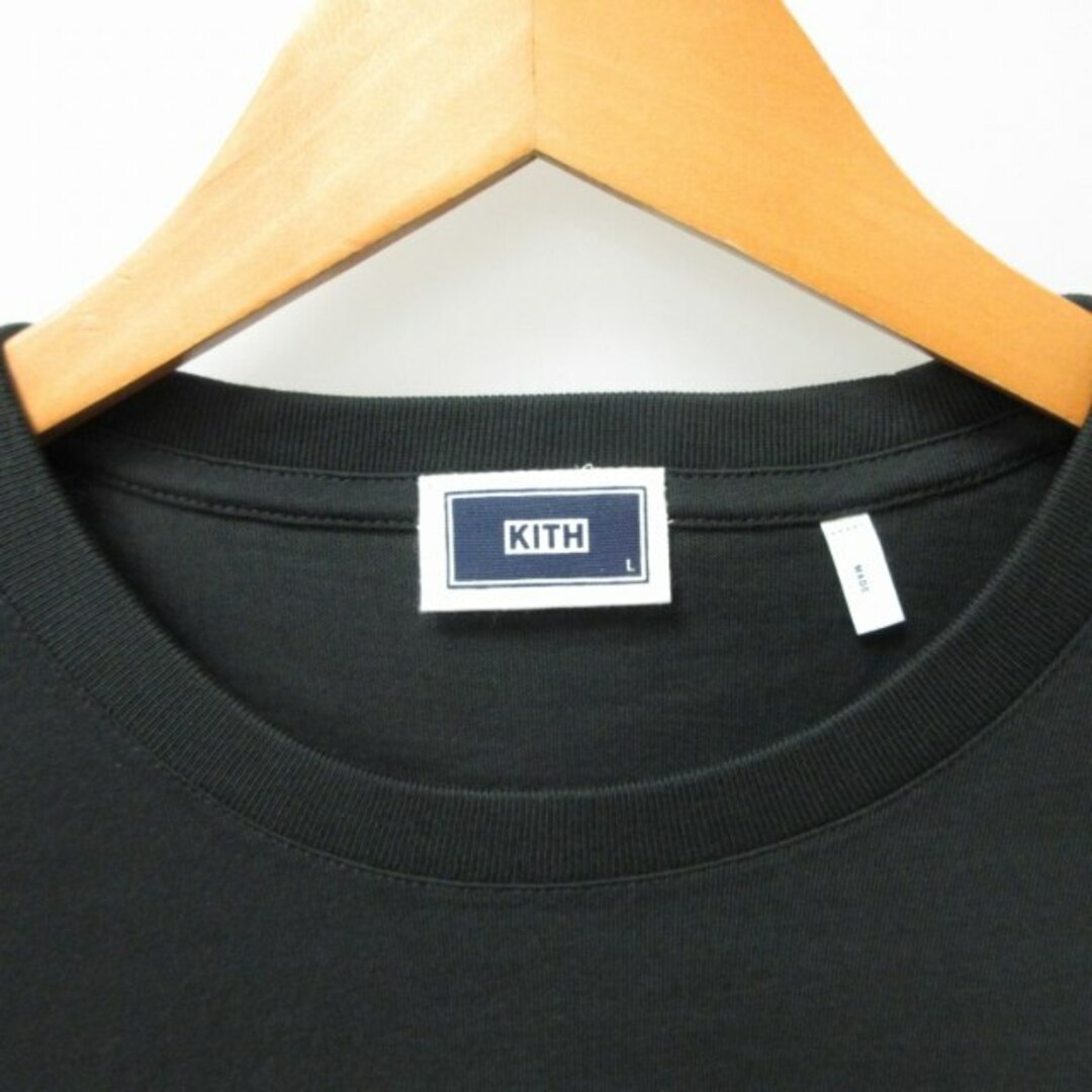 キス KITH タグ付 21AW Altitude Tシャツ カットソー 黒 L メンズのトップス(Tシャツ/カットソー(半袖/袖なし))の商品写真