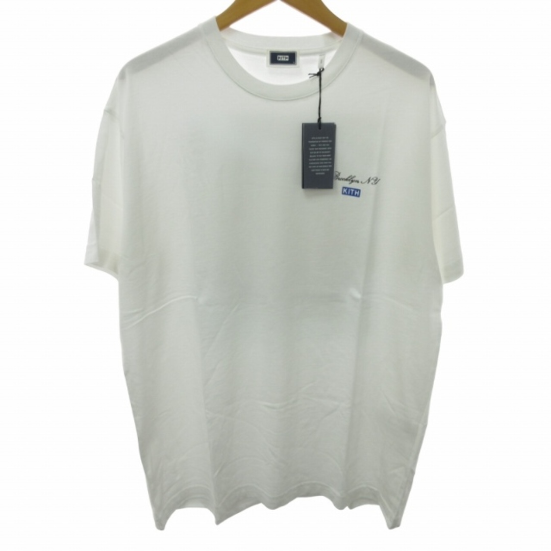 キス KITH タグ付き 21年製 東京限定Tシャツ カットソー 半袖 白 L メンズのトップス(Tシャツ/カットソー(半袖/袖なし))の商品写真