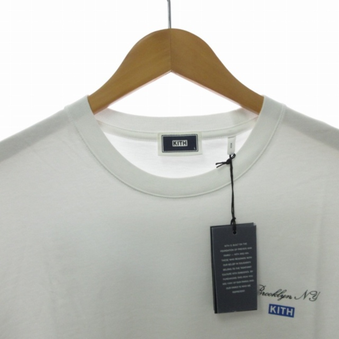 キス KITH タグ付き 21年製 東京限定Tシャツ カットソー 半袖 白 L メンズのトップス(Tシャツ/カットソー(半袖/袖なし))の商品写真