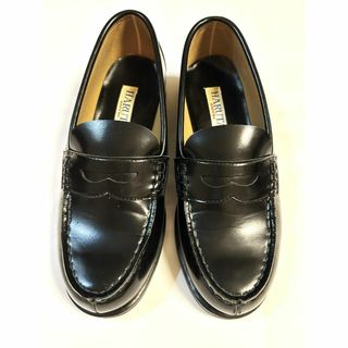 ハルタ(HARUTA)のHARUTA ハルタ　ローファー　黒靴　24.5cm　3E　学生靴(ローファー/革靴)